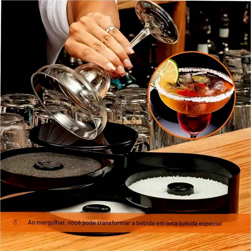 Kit Coqueteleira Margarita Dobrável e Portátil - Acessório de Bar Profissional