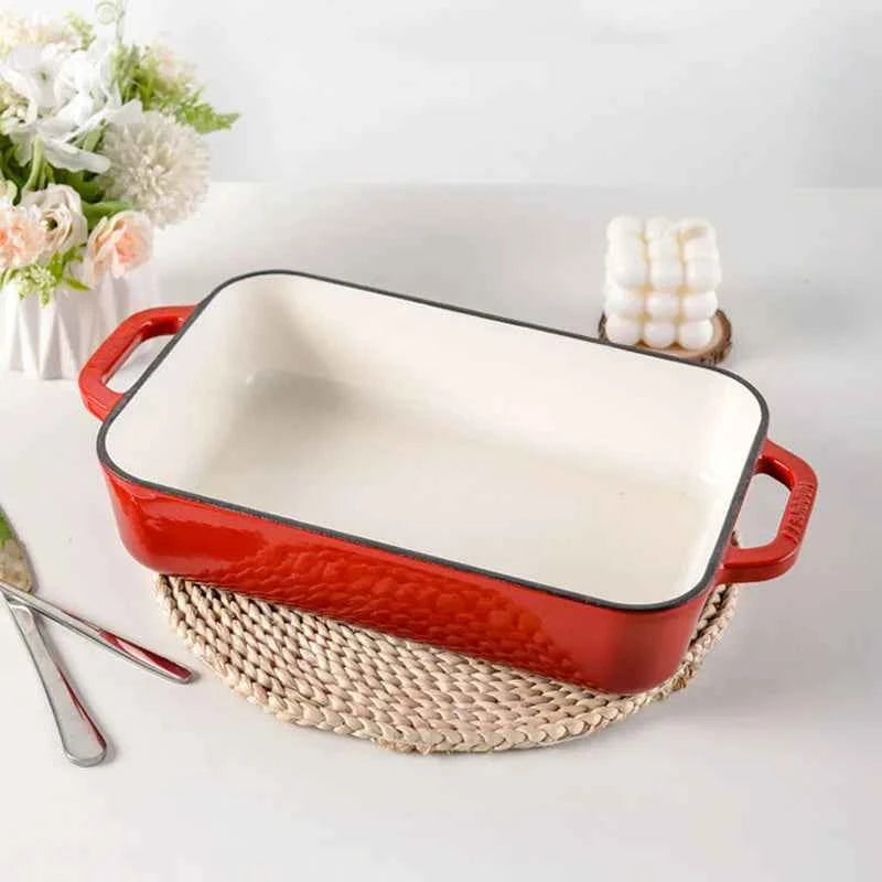 Assadeira de Ferro Fundido Esmaltado Classic 36x20cm – 3,3L