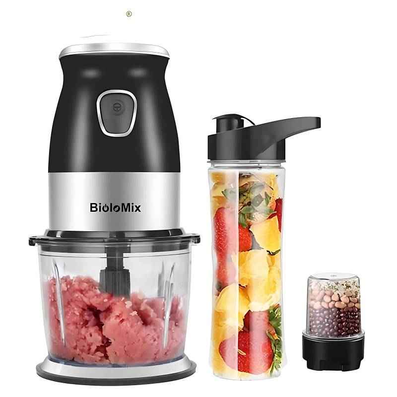 Balashov MaxPower 500W Processador e Liquidificador com Jarra 600ml Preto