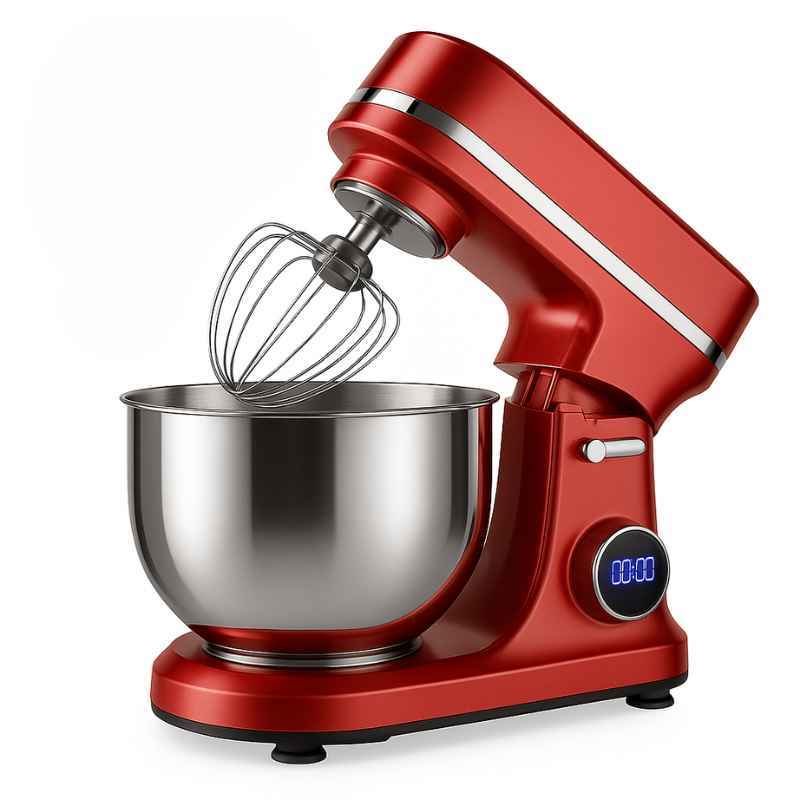 Batedeira Planetária Profissional Chef Pro 1200W Stand Mixer com Tela OLED