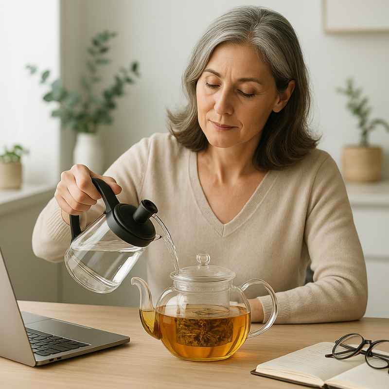 Bule de Chá com Infusor para Momentos de Refúgio - Balashov Brasil