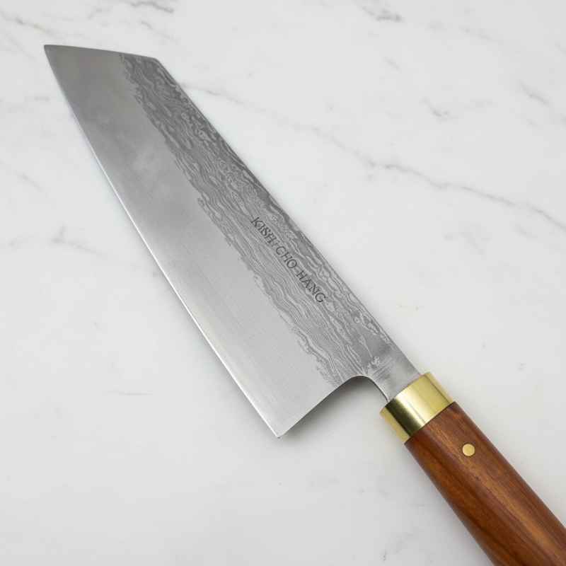 Cutelo Artesanal em Aço Carbono - Faca de Chef Profissional - Balashov Brasil