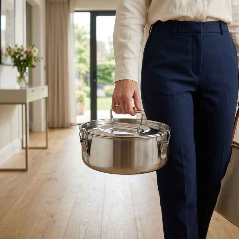 Forma de Bolo Aço Cirúrgico Premium Balashov: 19cm