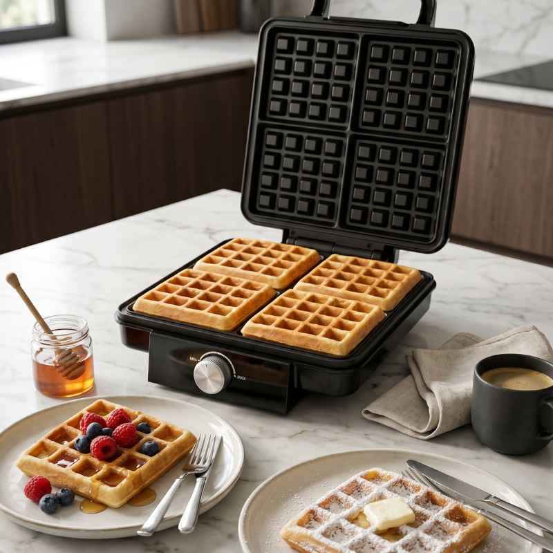 Máquina de Waffle Belga Balashov Maison 1500W - Balashov Brasil