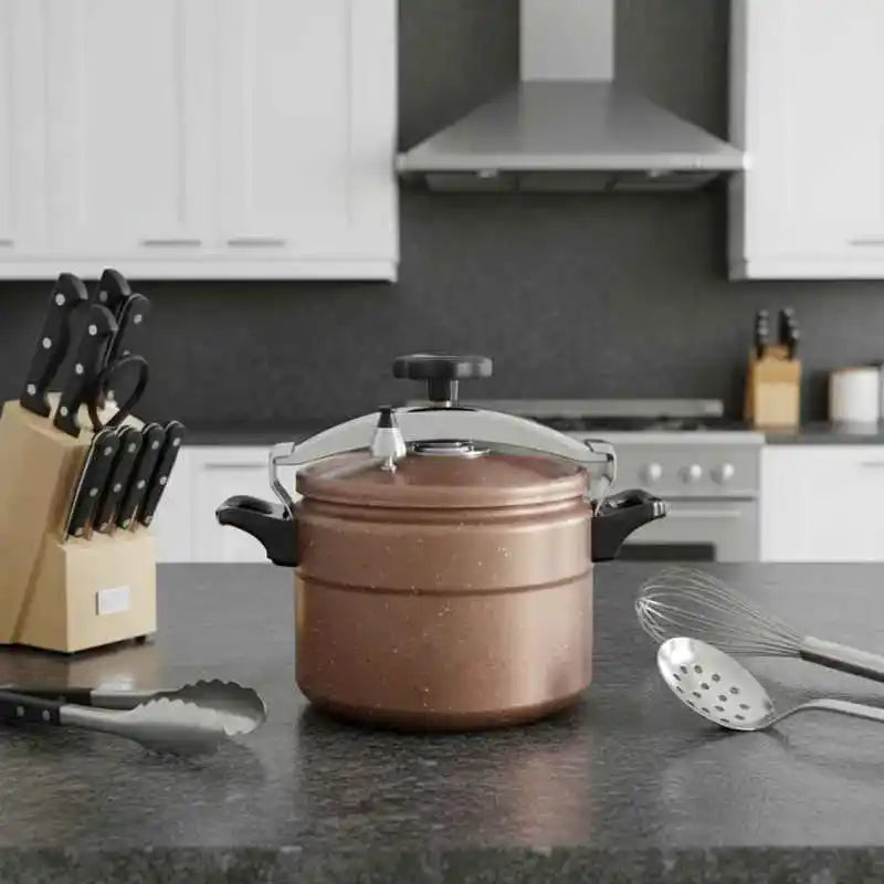 Panela de Pressão de Indução MGC 6 Litros | Performance Bronze - Balashov Brasil