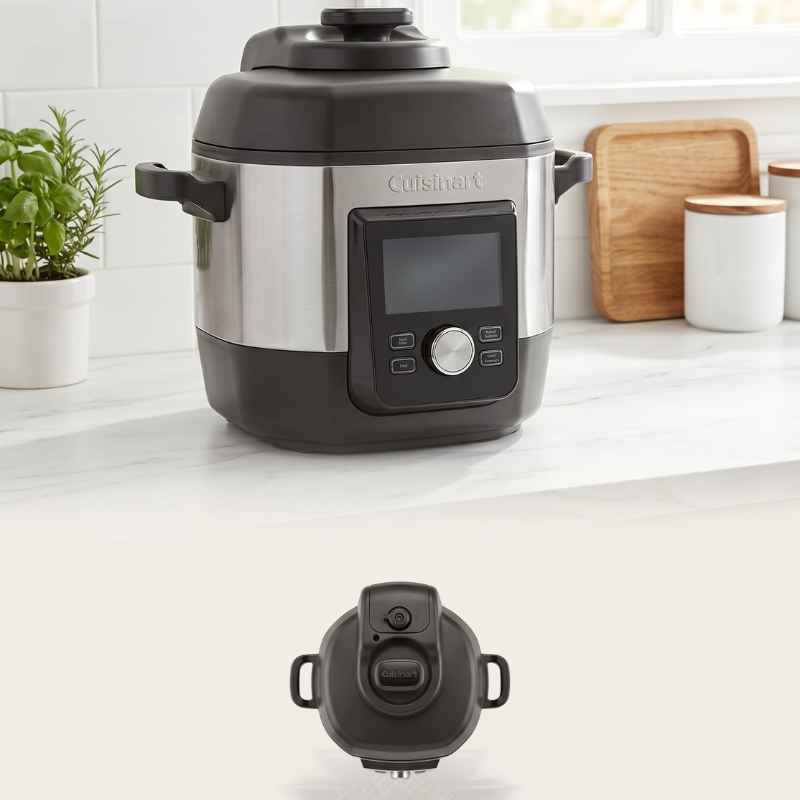 Panela de Pressão Elétrica Cuisinart Multicooker 12 em 1 | 5,7L Inox 127V