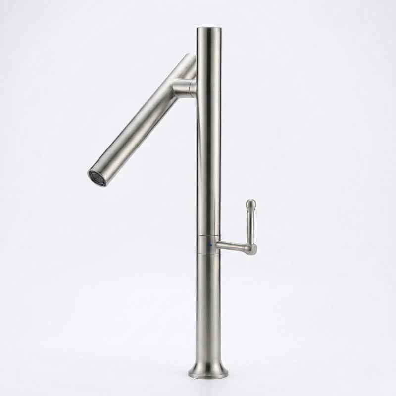 Torneira Gourmet Monocomando Vértice Aço Inox 304 Maciço - Balashov - Balashov Brasil