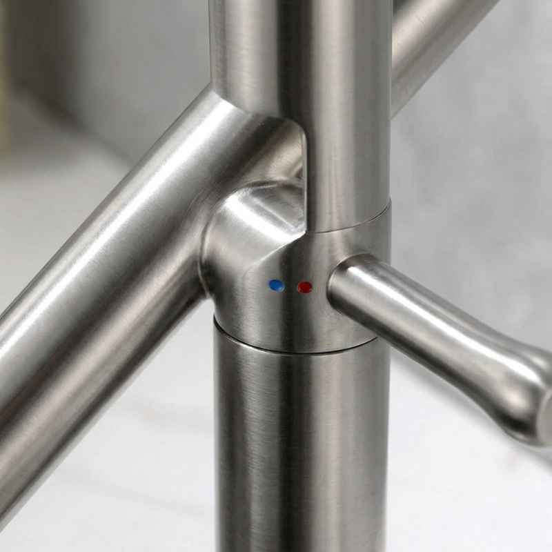 Torneira Gourmet Monocomando Vértice Aço Inox 304 Maciço - Balashov - Balashov Brasil